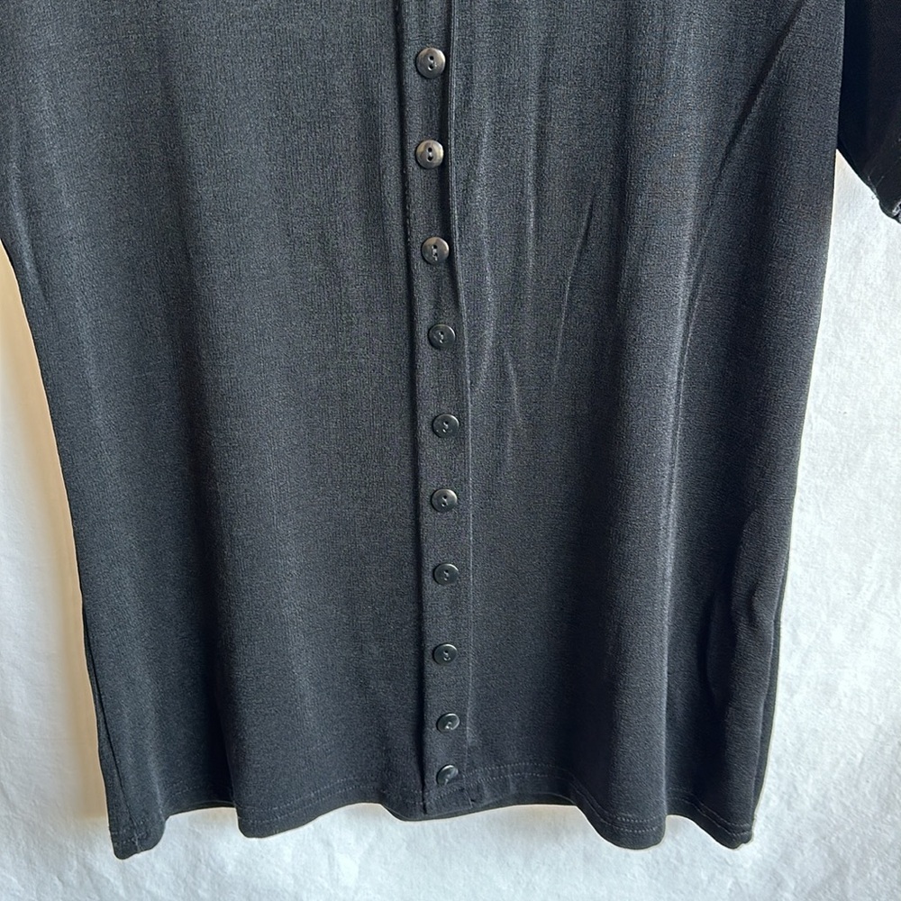 Western Connection short sleeve black top, size M - Picture 3 of 7